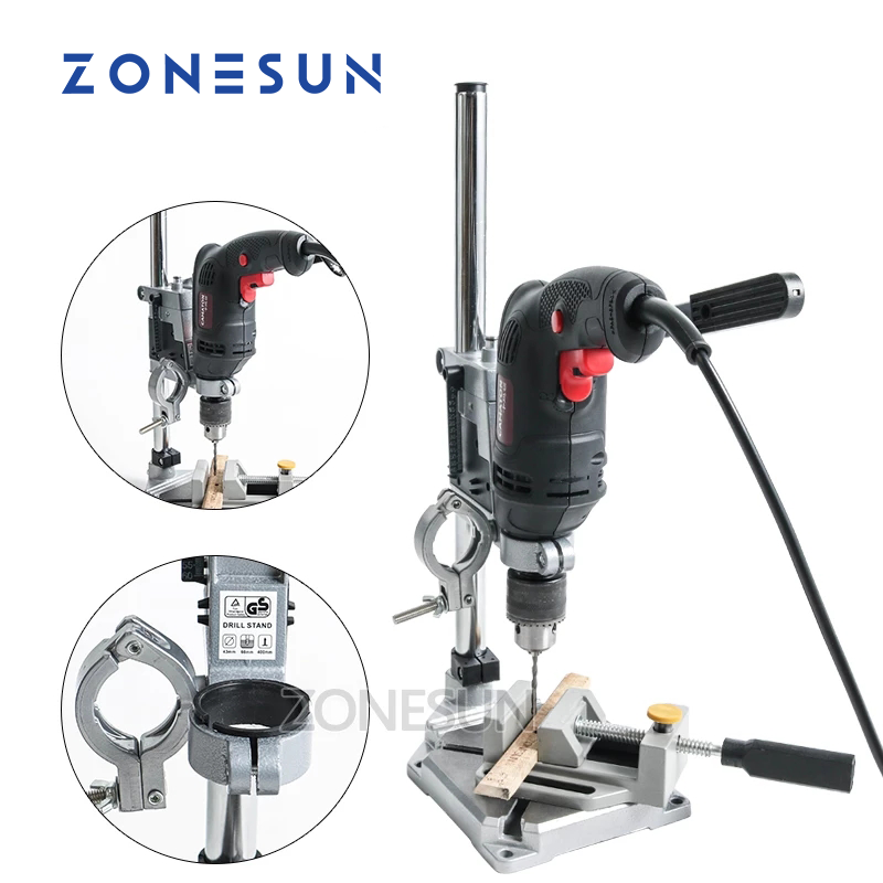Woodworking Clamp - ZONESUN 고정형 전기 드릴 홀더 브래킷