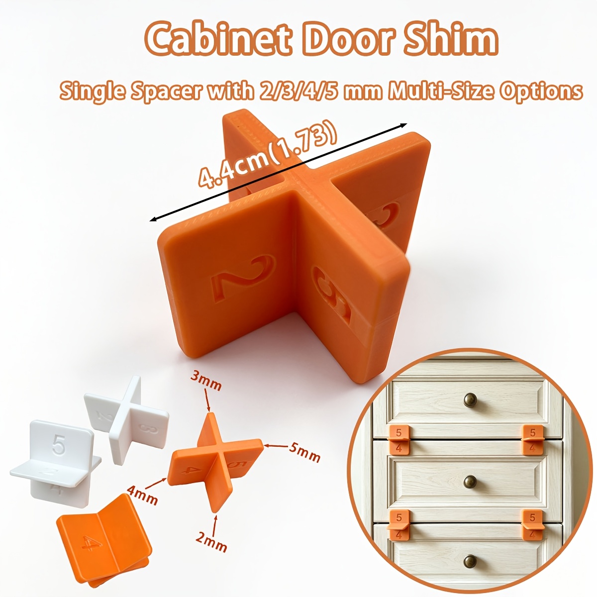 Woodworking Joint - 서랍 간격 조절 세트 – 캐비닛