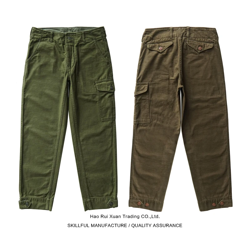 Woodworking Brand - 소스 Zhan 남성 바지 Aviators's Trousers