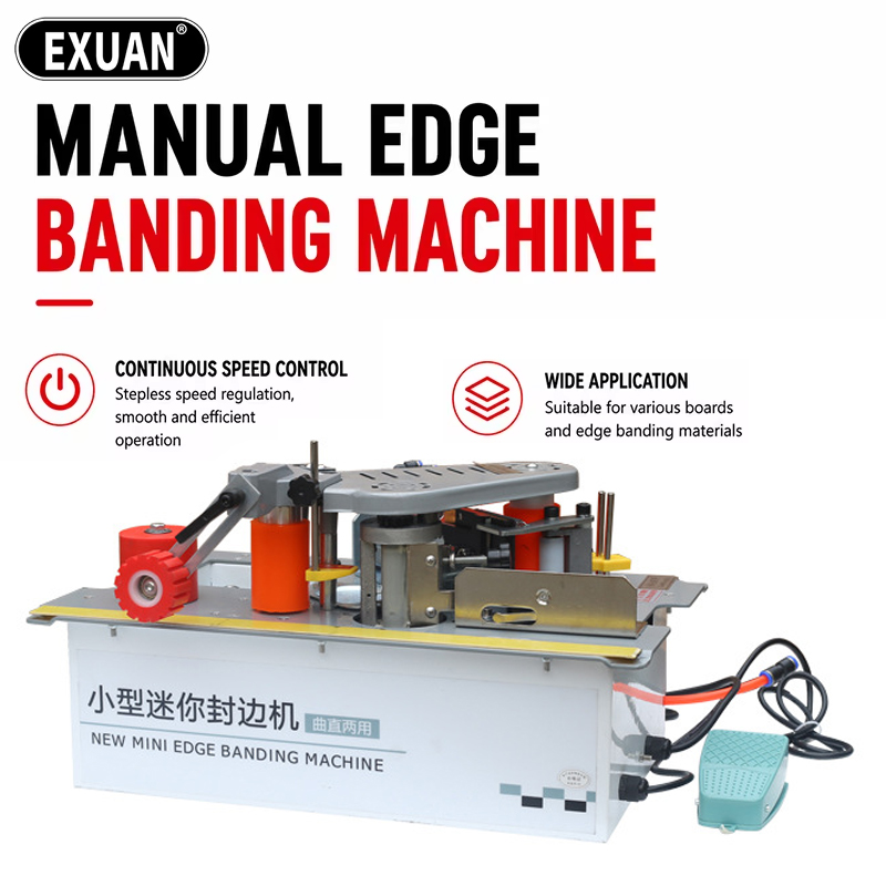 Woodworking Edge - 수동 엣지 밴딩 머신 목공용 무단