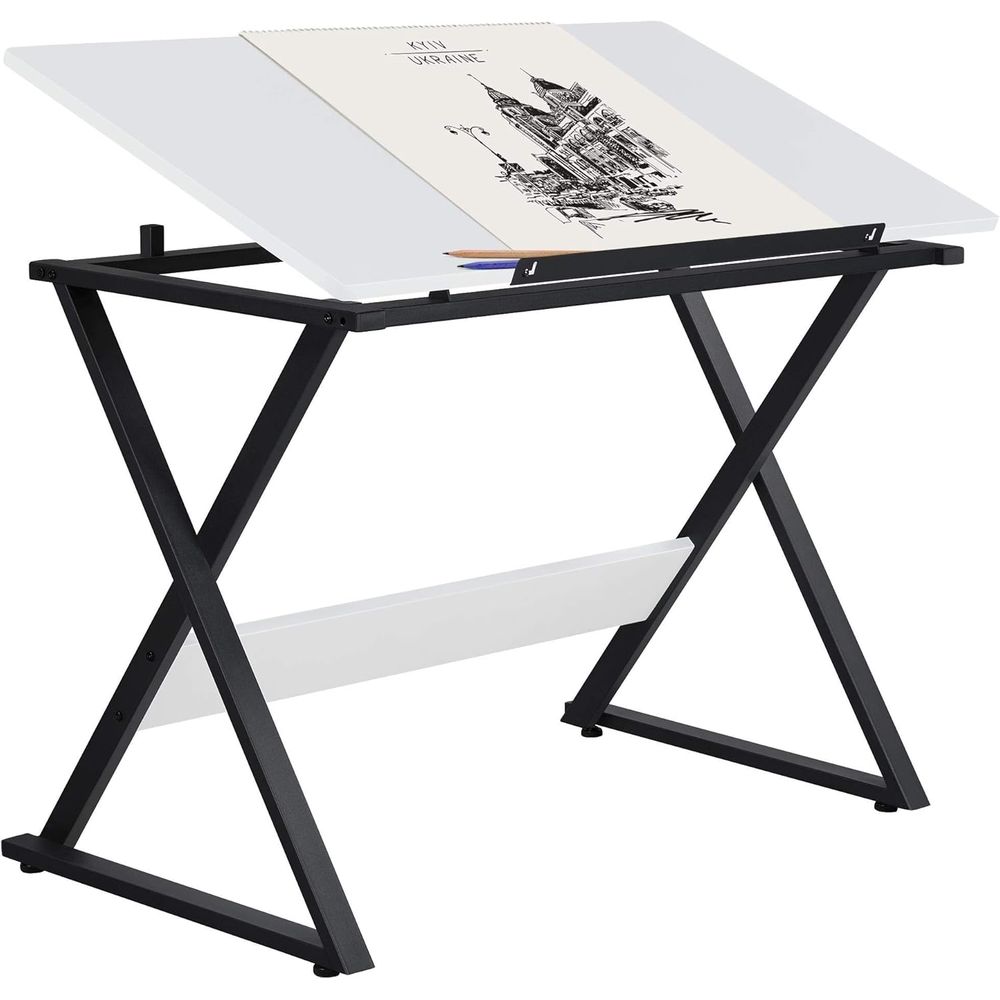 Woodworking Art - 드레이팅 테이블 또는 아티스트 아트 데스크,