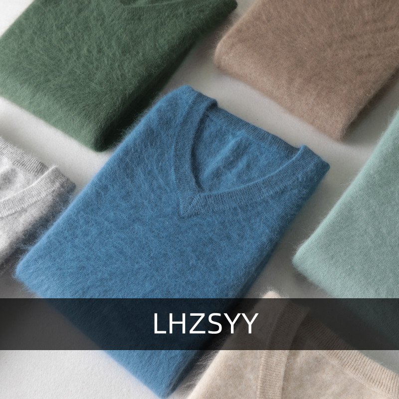 Woodworking Brand - LHZSYY 남성용 100% 밍크 캐시미어 대형