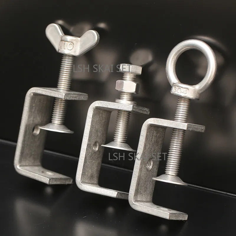 Woodworking Clamp - 304 스테인리스 스틸 나사형 C 클램프