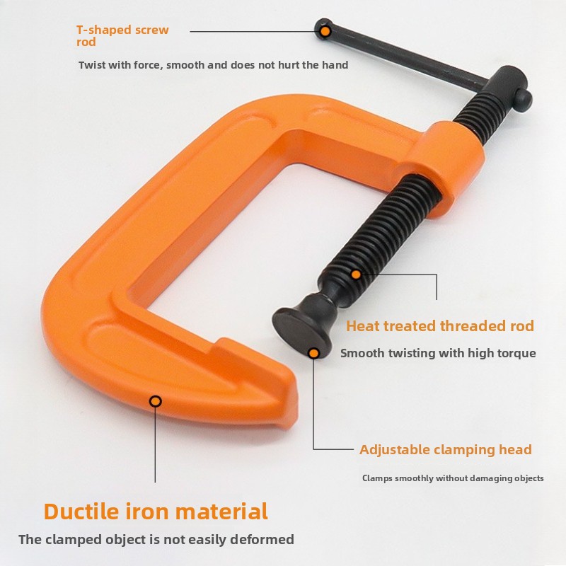 목공 다기능 클램프 하드웨어 조절식 압력 0-150mm - Woodworking Man 리뷰 및 가격
