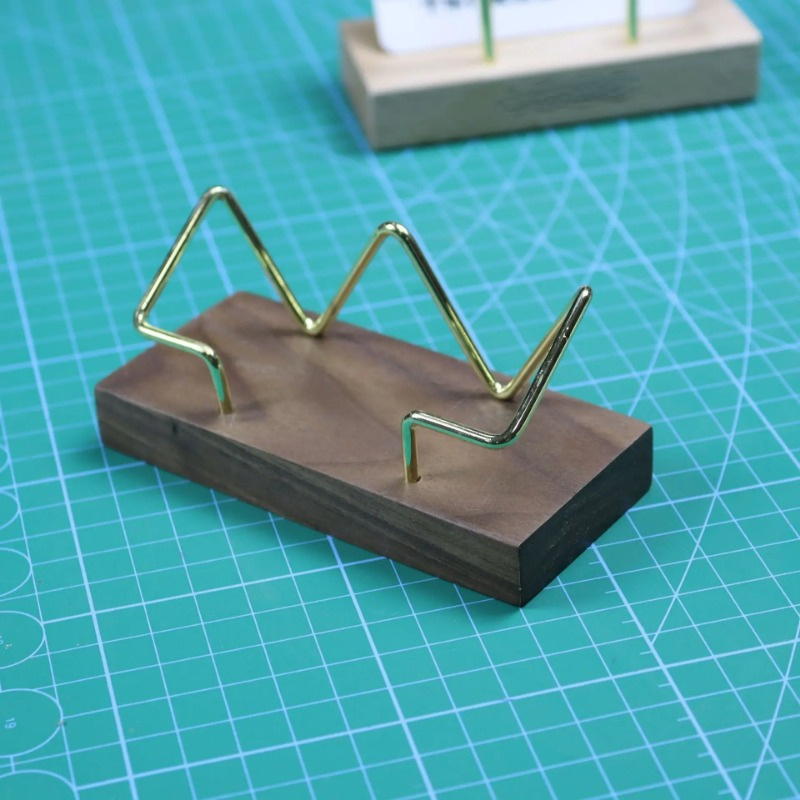 나무 비즈니스 카드홀더 책상, 사무실 장식 카드 케이스 - Woodworking School 리뷰 및 가격