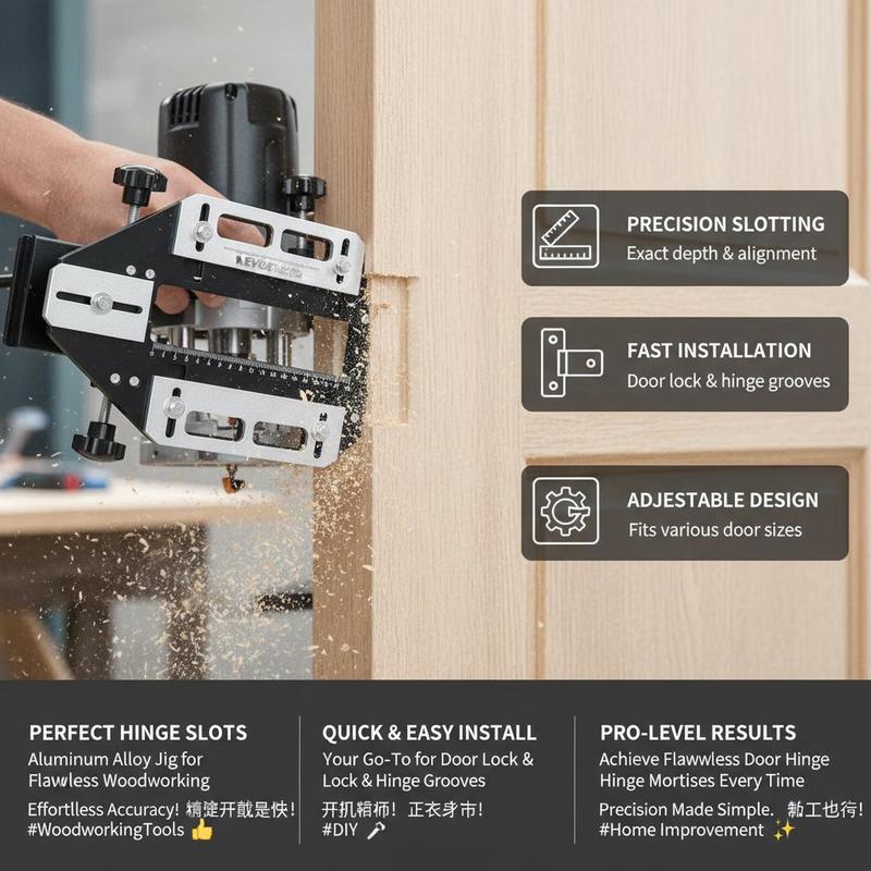 알루미늄 합금 모티스 템플릿 13x6인치, 실내문, 캐 - Woodworking Clamp 리뷰 및 가격