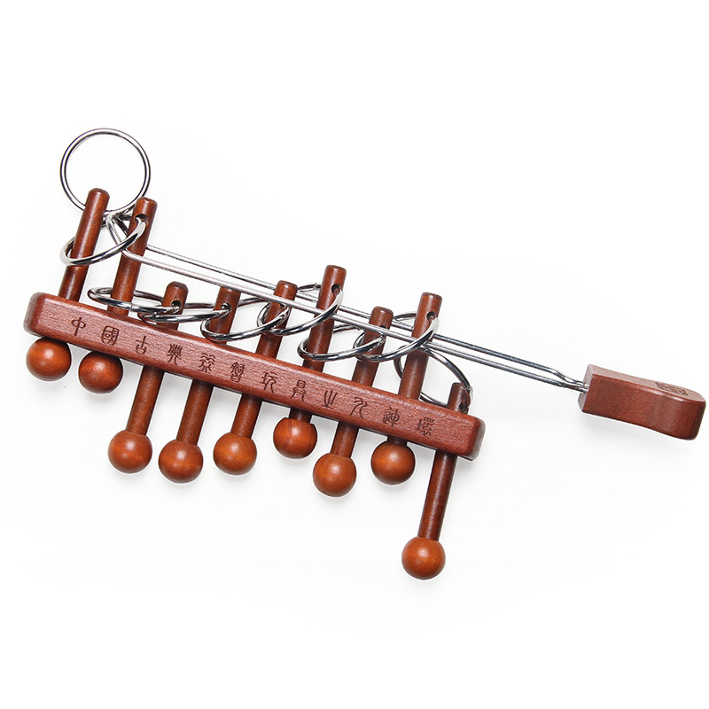 고전 중국식 아홉 링 퍼즐 성인 및 어린이용 고난이도  - Woodworking Hobby 리뷰 및 가격