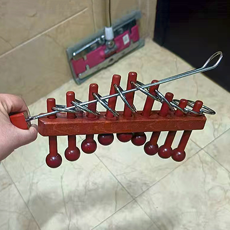 고전 중국식 아홉 링 퍼즐 성인 및 어린이용 고난이도  - Woodworking Hobby 리뷰 및 가격