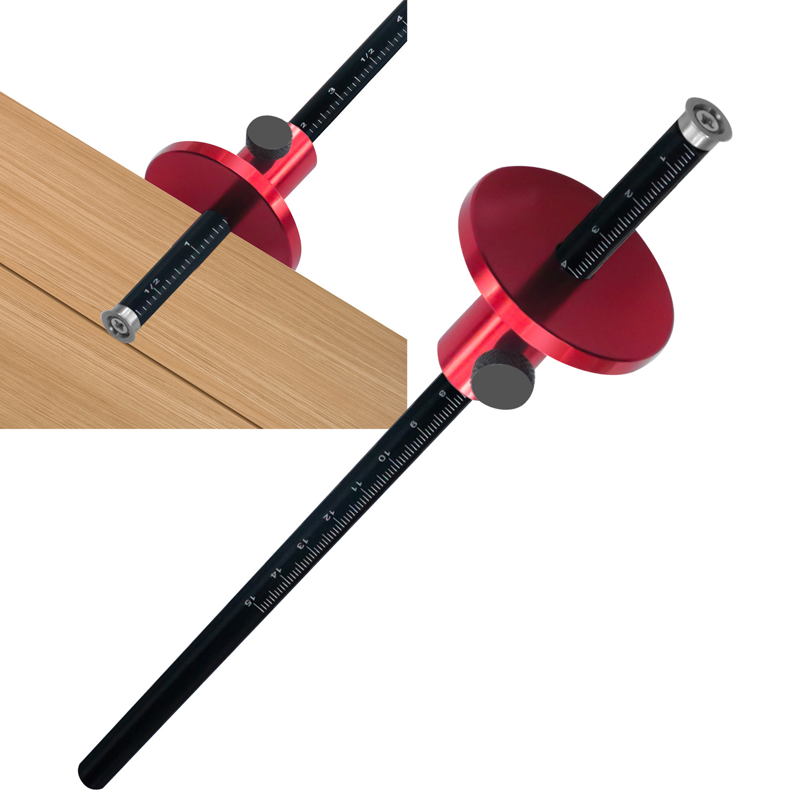 휠 마킹 게이지 미터법 및 인치 스케일 목공용 스크라이 - Woodworking Project 리뷰 및 가격