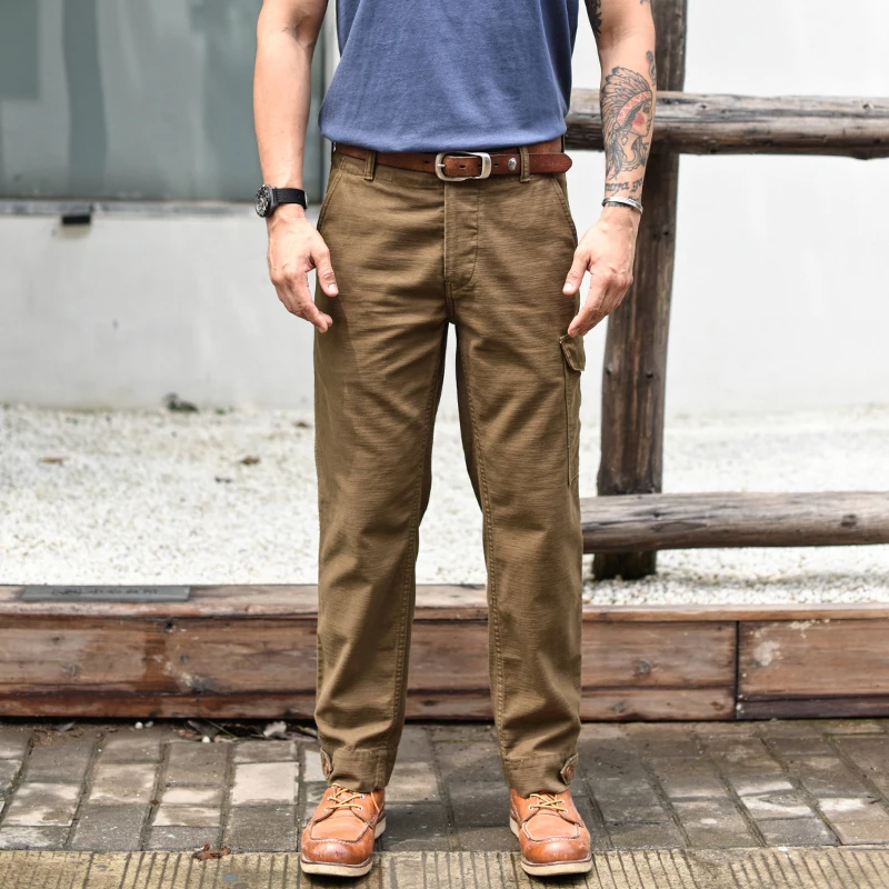 소스 Zhan 남성 바지 Aviators's Trous - Woodworking Brand 리뷰 및 가격