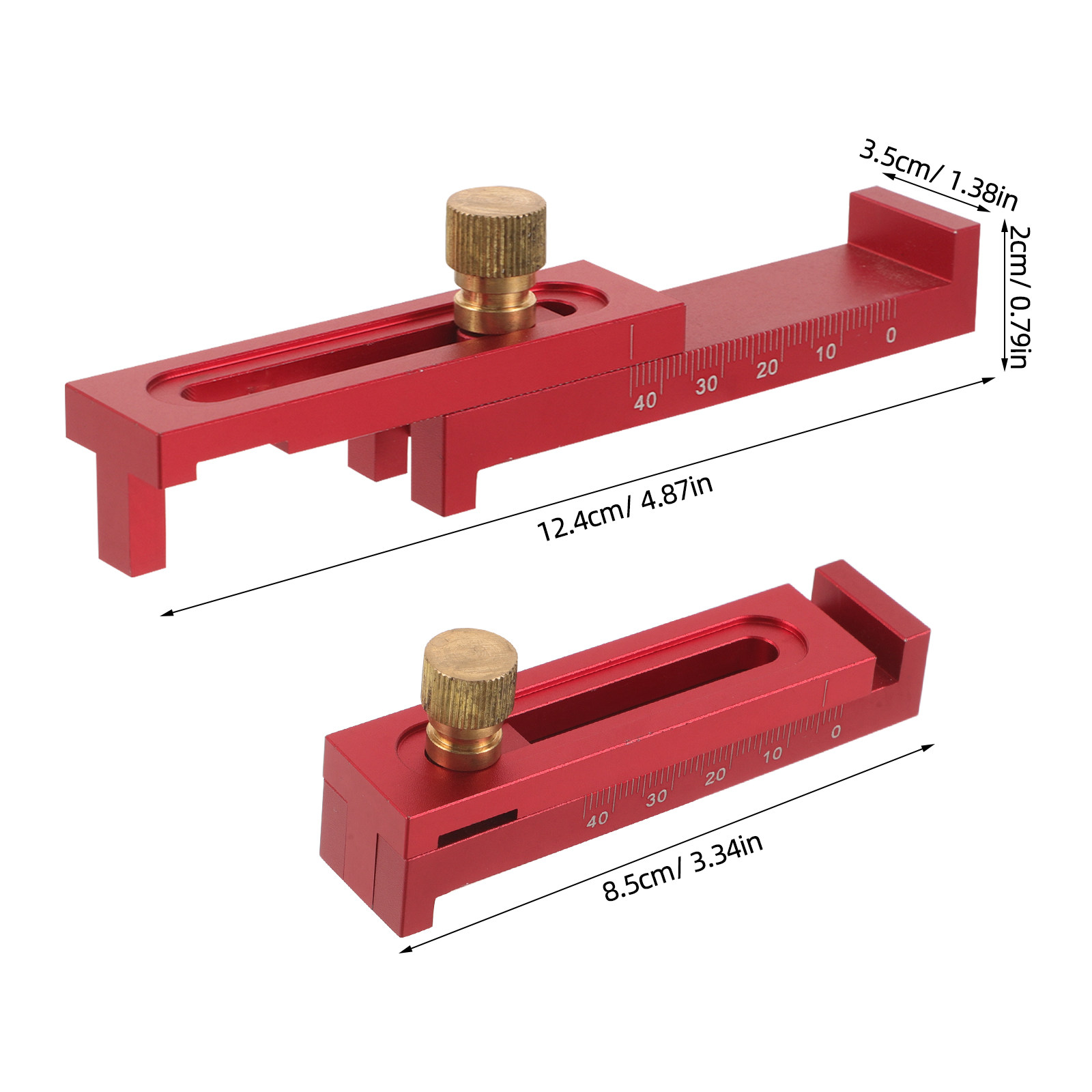 목공 측정 자 알루미늄 합금 모티스 게이지 5-40mm - Woodworking Joint 리뷰 및 가격