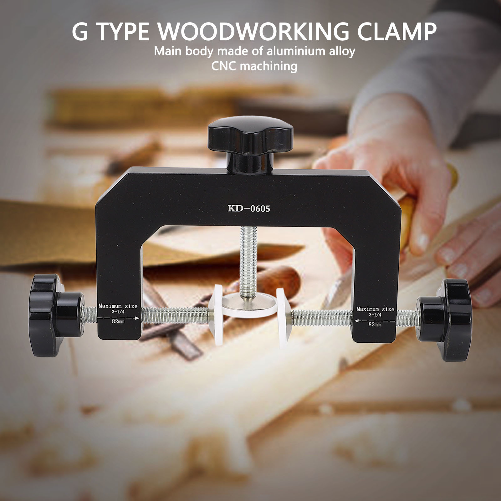 3방향 G 클램프 알루미늄 합금 다기능 G 클램프 바이 - Woodworking Edge 리뷰 및 가격