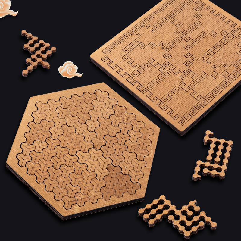 불가능한 나무 퍼즐 성인을 위한 IQ 퍼즐 불가능한 직 - Woodworking Hobby 리뷰 및 가격