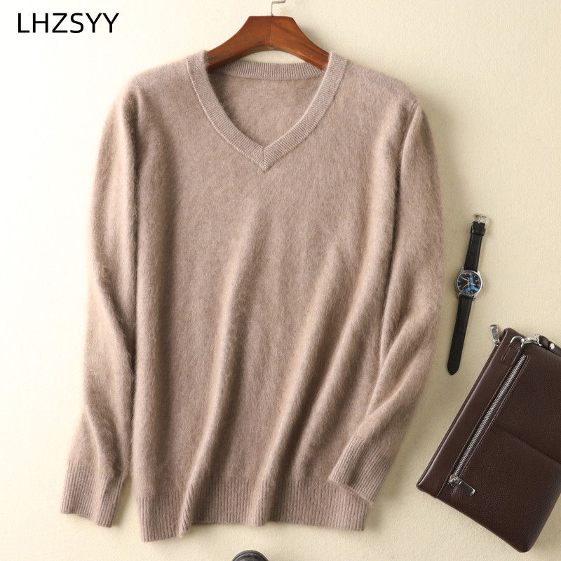 LHZSYY 남성용 100% 밍크 캐시미어 대형 스웨터 - Woodworking Brand 리뷰 및 가격