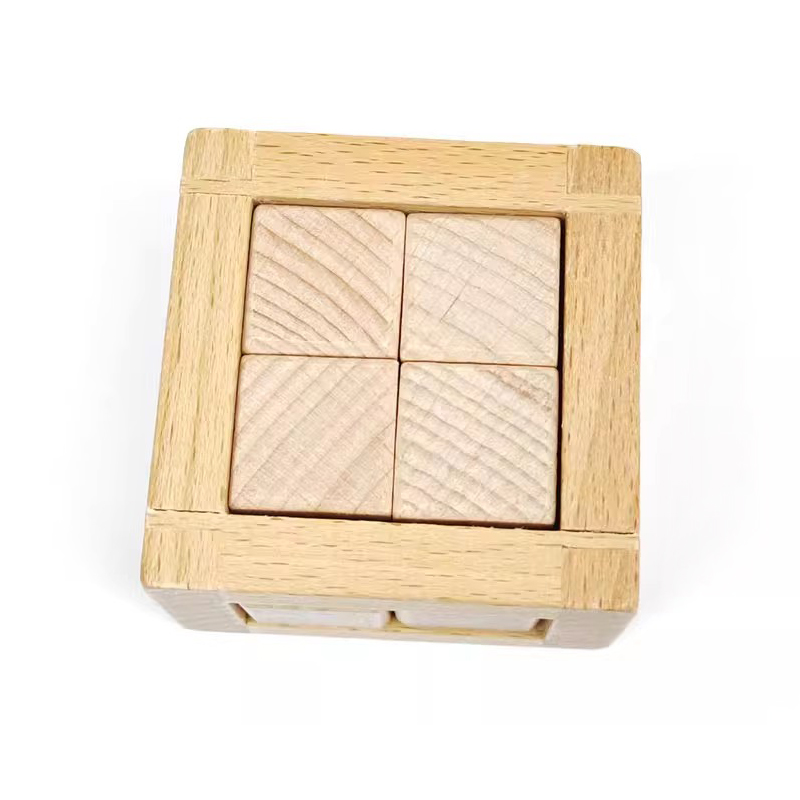 교육용 분리형 장난감 인터락 퍼즐 큐브 나무 두뇌 티저 - Woodworking Hobby 리뷰 및 가격