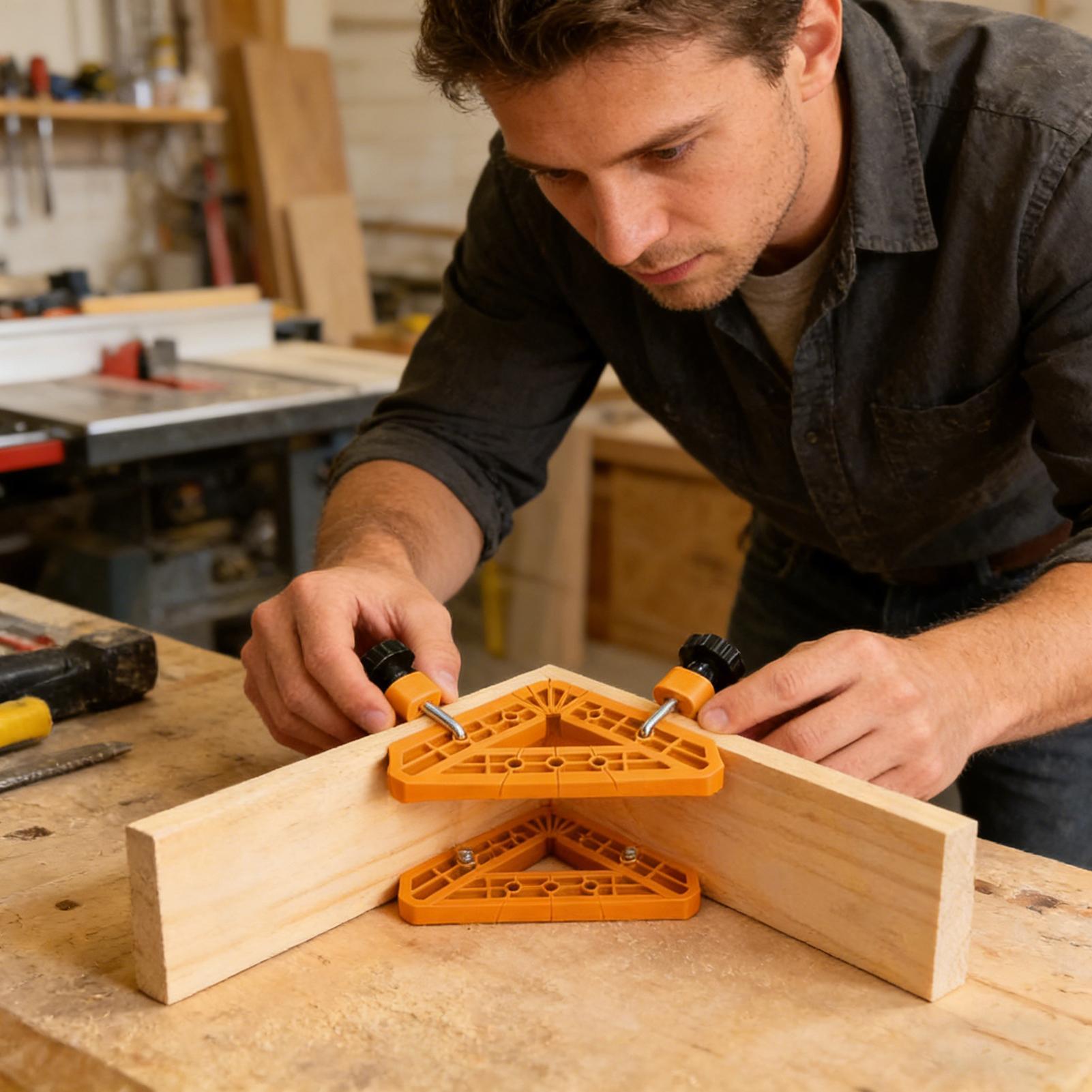 90도 클램프 6개 90도 재사용 가능 공구 목공 캐비 - Woodworking Art 리뷰 및 가격