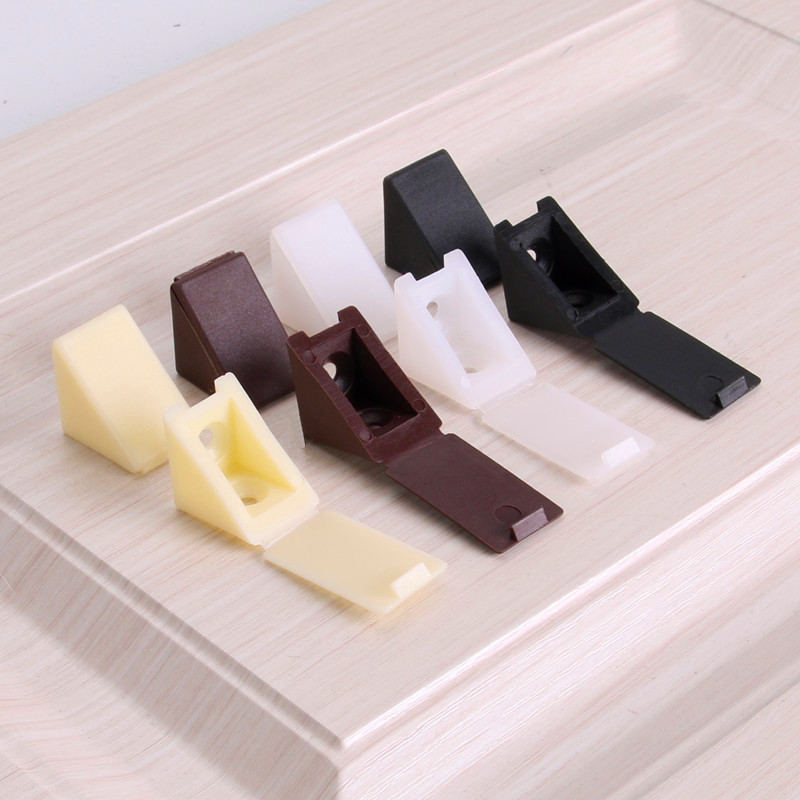 50개/몫 90도 나일론 플라스틱 캐비닛 가구 옷장 코 - Woodworking Joint 리뷰 및 가격