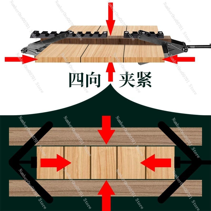 4방향 패널 클램프, 목공용 조절 가능 폭 보드 클램핑 - Woodworking Novel 리뷰 및 가격