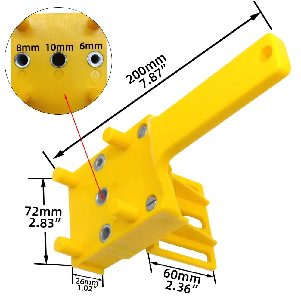 목공 Dowel Jig은 6/8/10mm 드릴 가이드에 - Woodworking Jigsaw 리뷰 및 가격