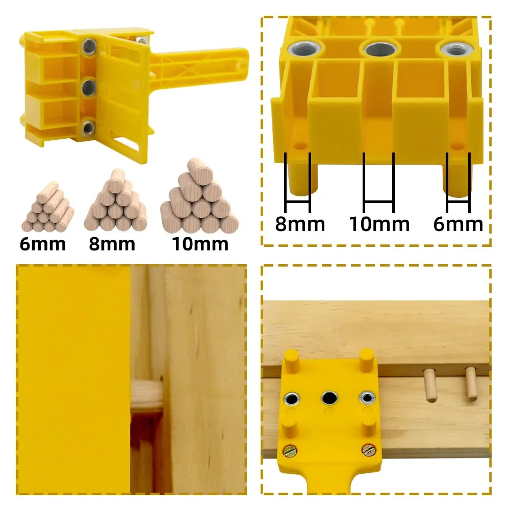 목공 Dowel Jig은 6/8/10mm 드릴 가이드에 - Woodworking Jigsaw 리뷰 및 가격