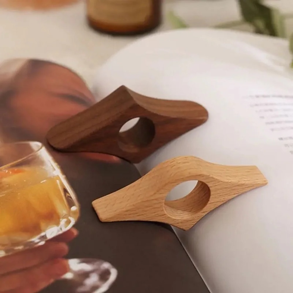 원목 엄지손가락 책꽂이 책 페이지 홀더 독서용 손가락  - Woodworking School 리뷰 및 가격